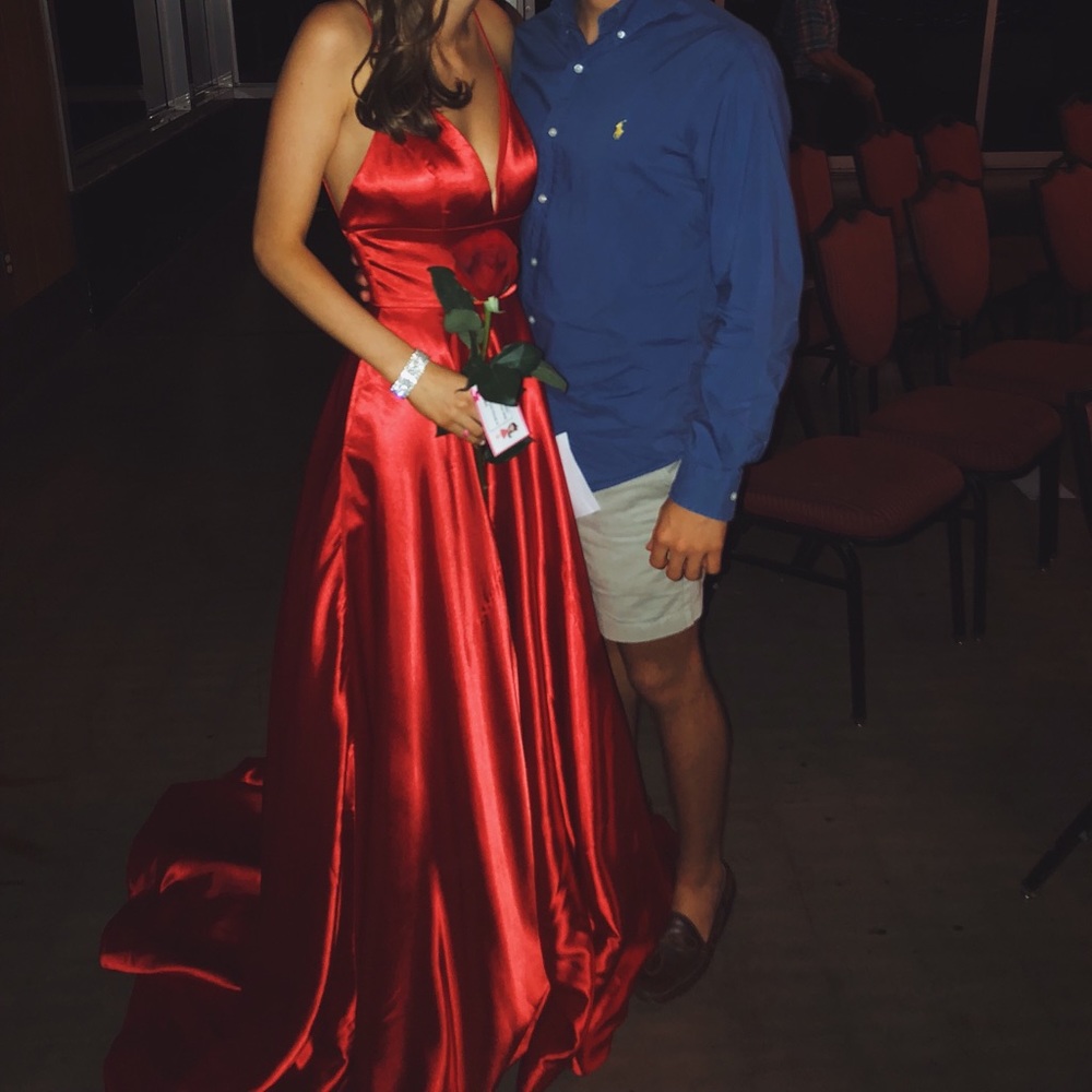 Sherri Hill - Red Prom Dress